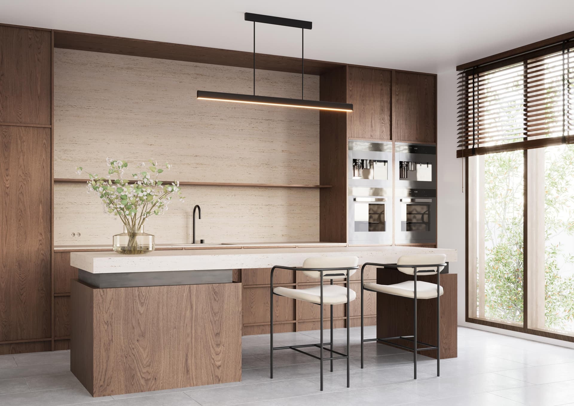 Lampa wisząca Linea Dim czarna, Kaspa - 178248