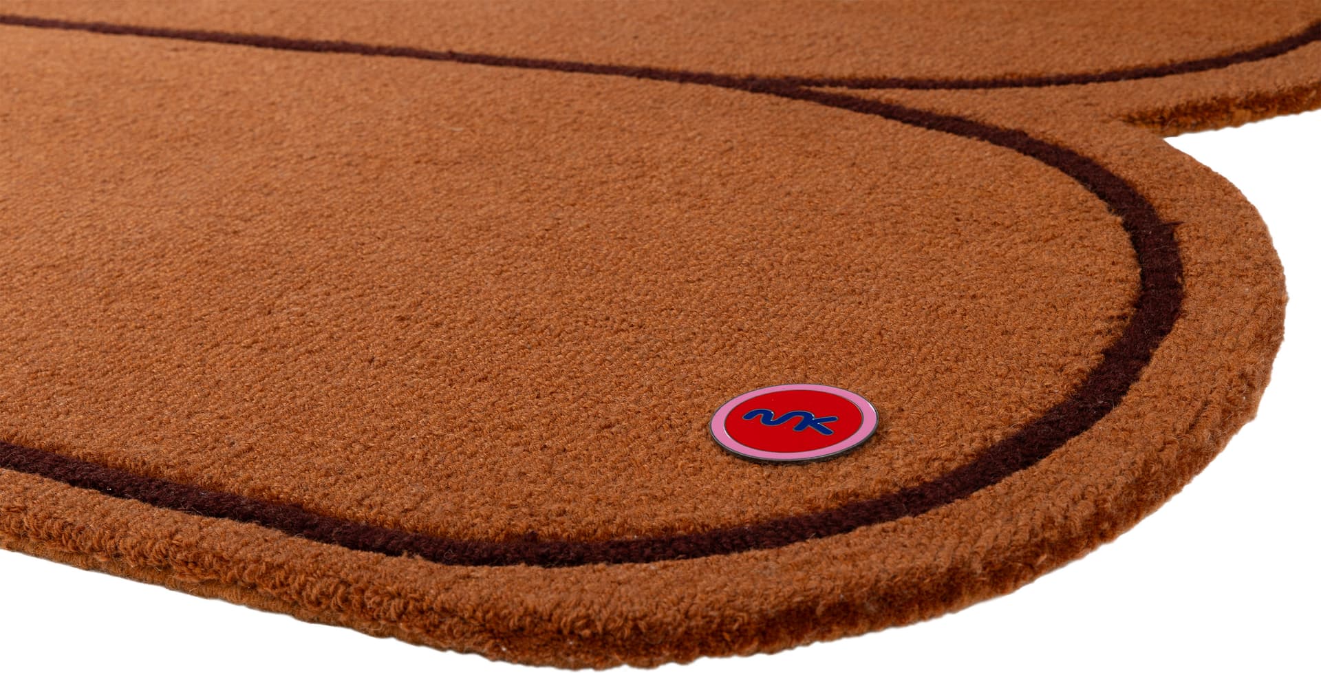 Dywan Paris Terracotta 300x400 cm, proj. M. Konopacka, wełna, Carpets & More - 229361