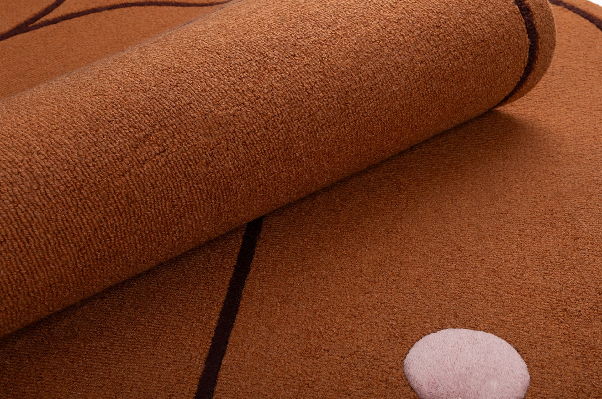 Dywan Paris Terracotta 300x400 cm, proj. M. Konopacka, wełna, Carpets & More - 229363