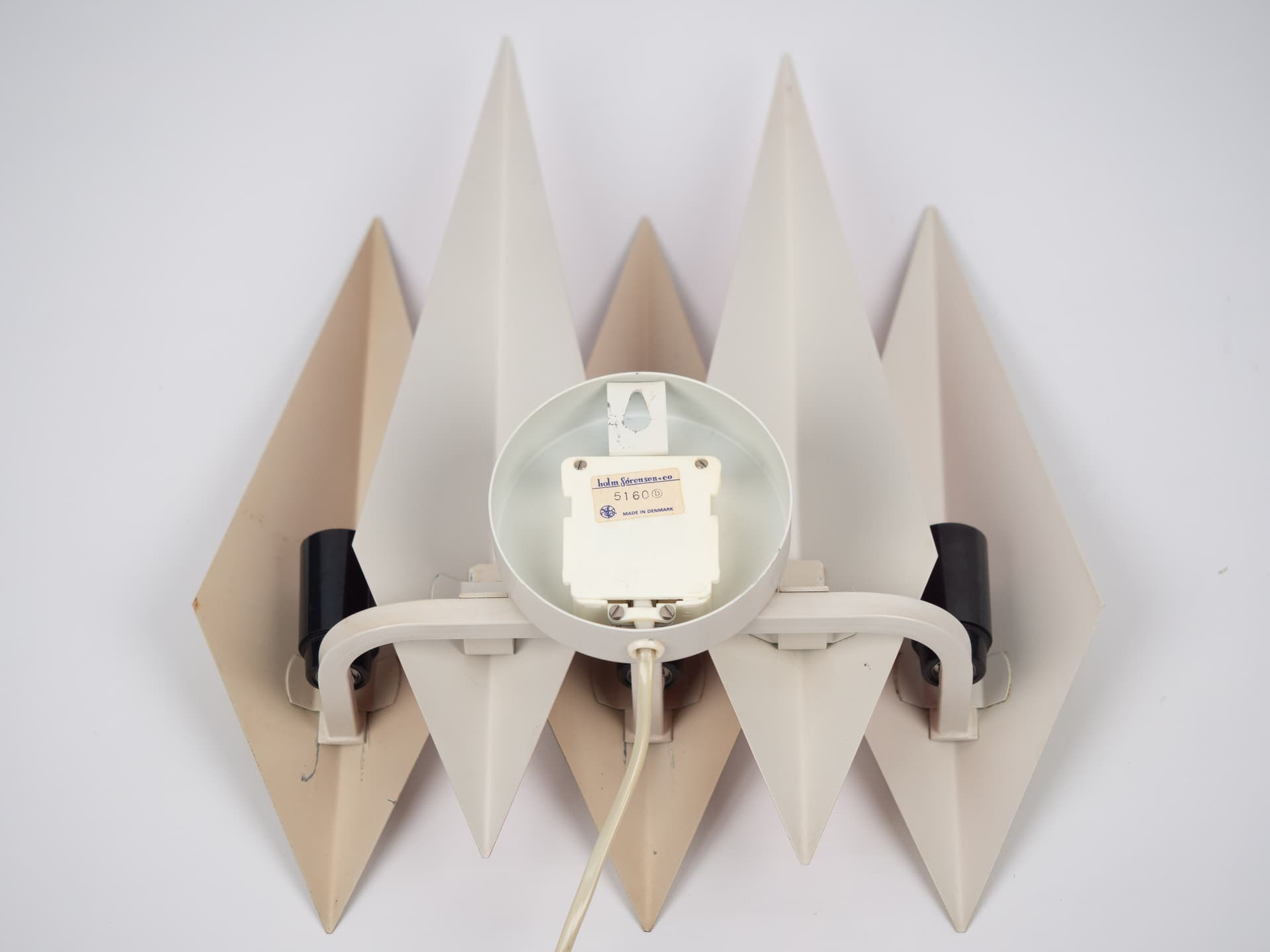 Para kinkietów Diamant proj. Holm Sorensen, lata 60 - 51064