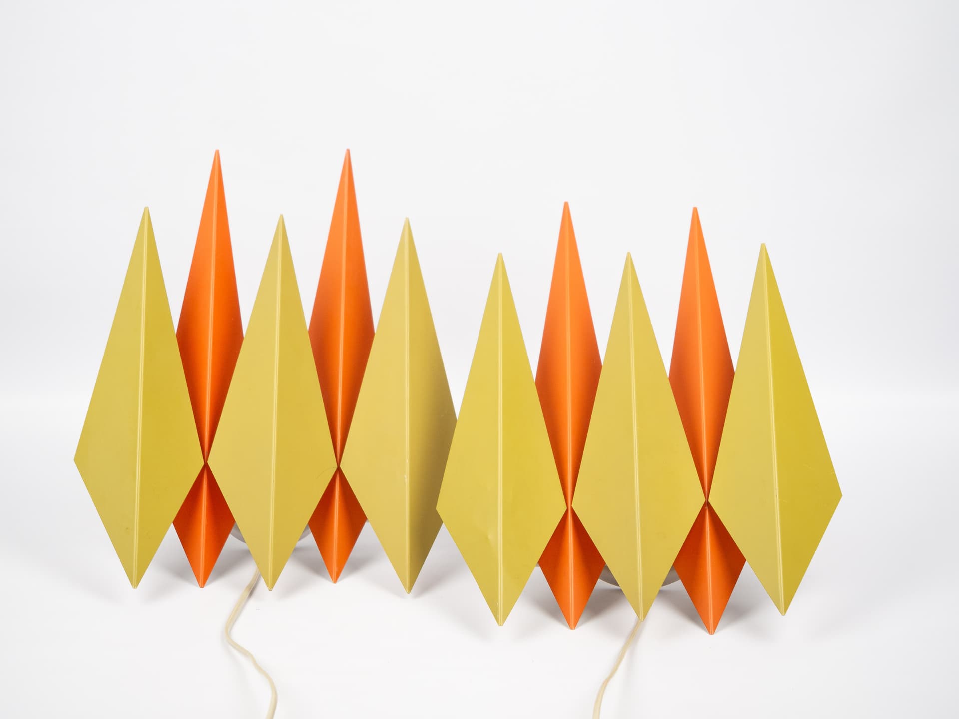 Para kinkietów Diamant proj. Holm Sorensen, lata 60 - 51052