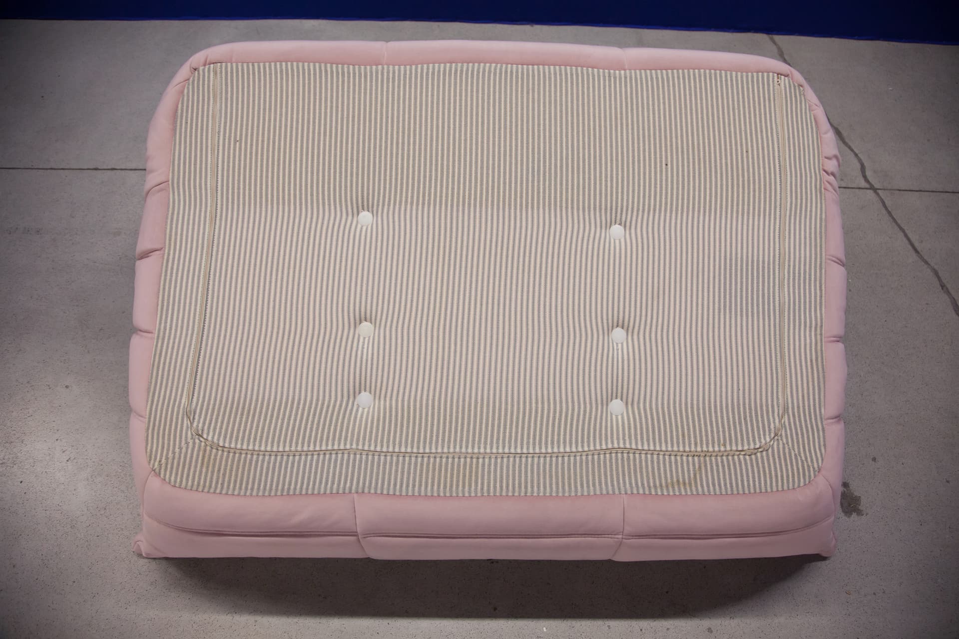 Zestaw wypoczynkowy Togo 5 części, velvet różowy jasny - 166732