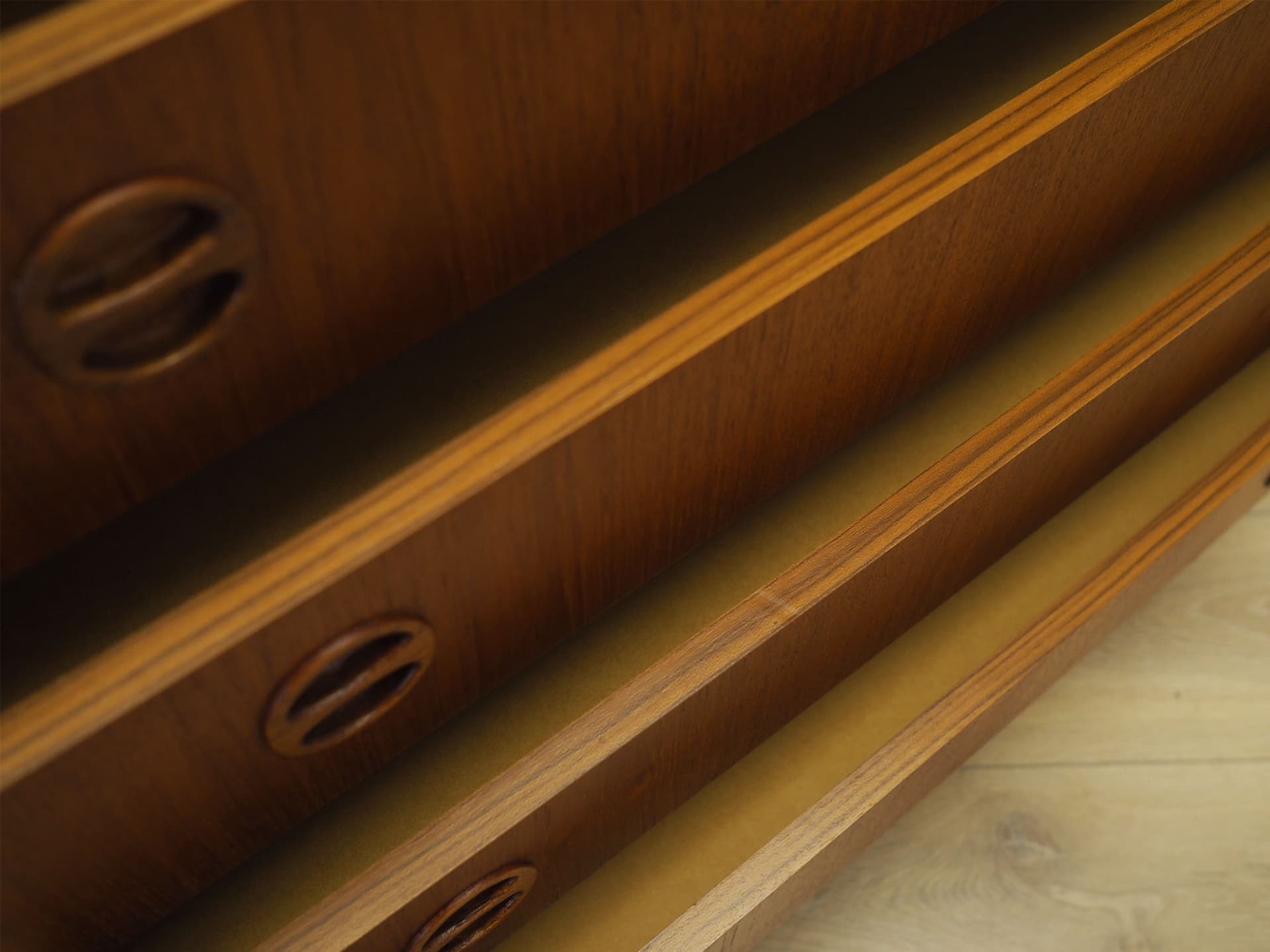 Komoda, tek brązowy, Dania, lata 60. - 60928