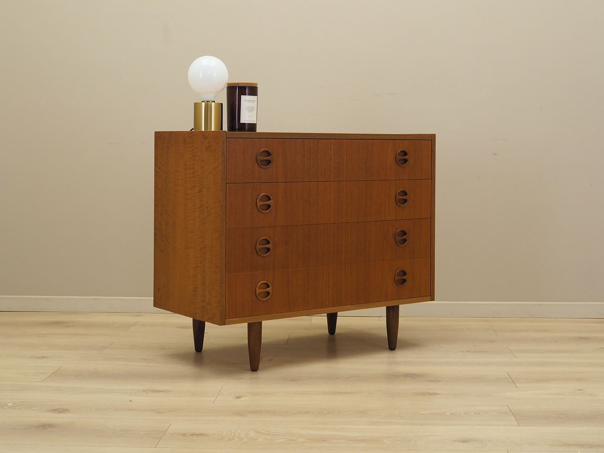Komoda, tek brązowy, Dania, lata 60. - 60921