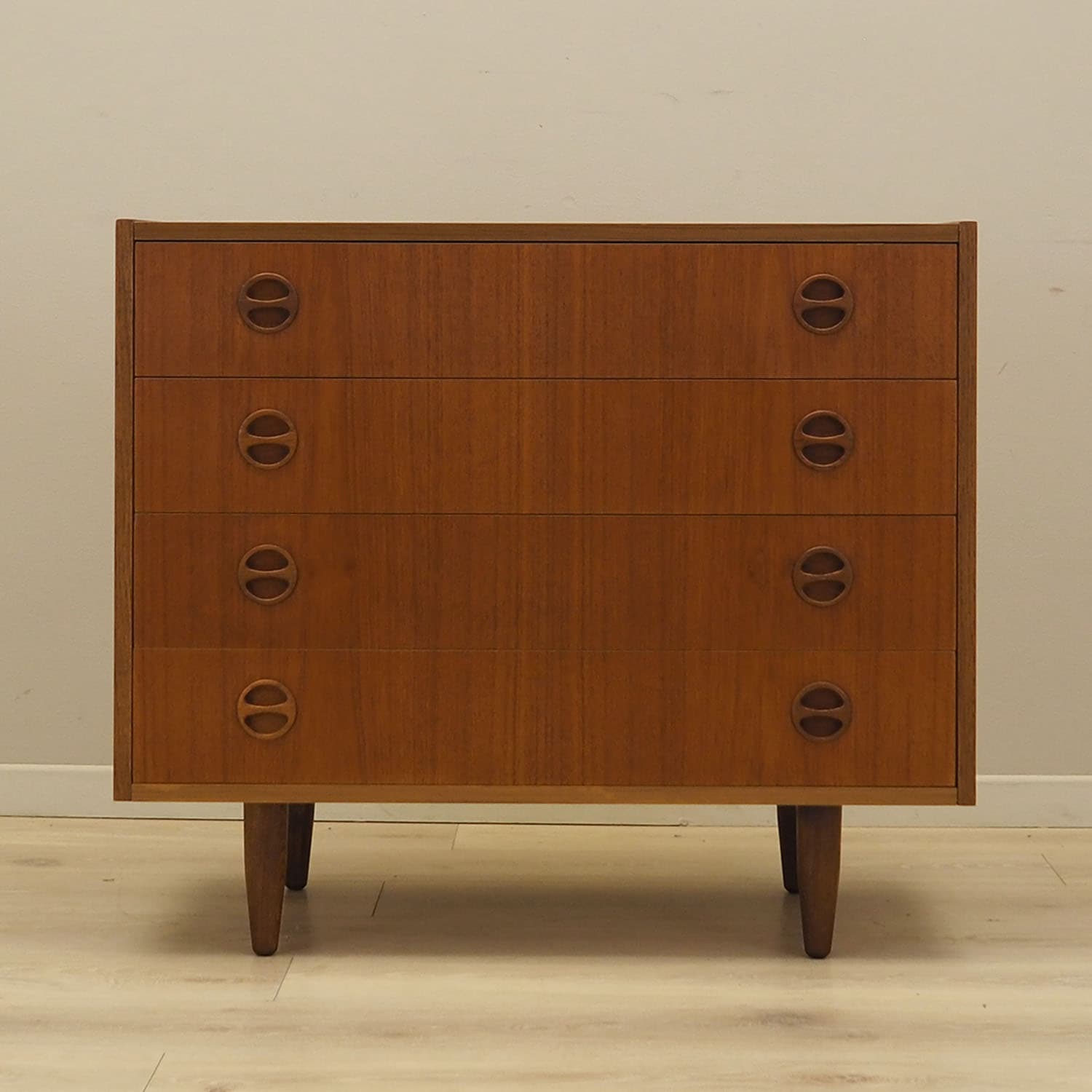 Komoda, tek brązowy, Dania, lata 60. - 60917