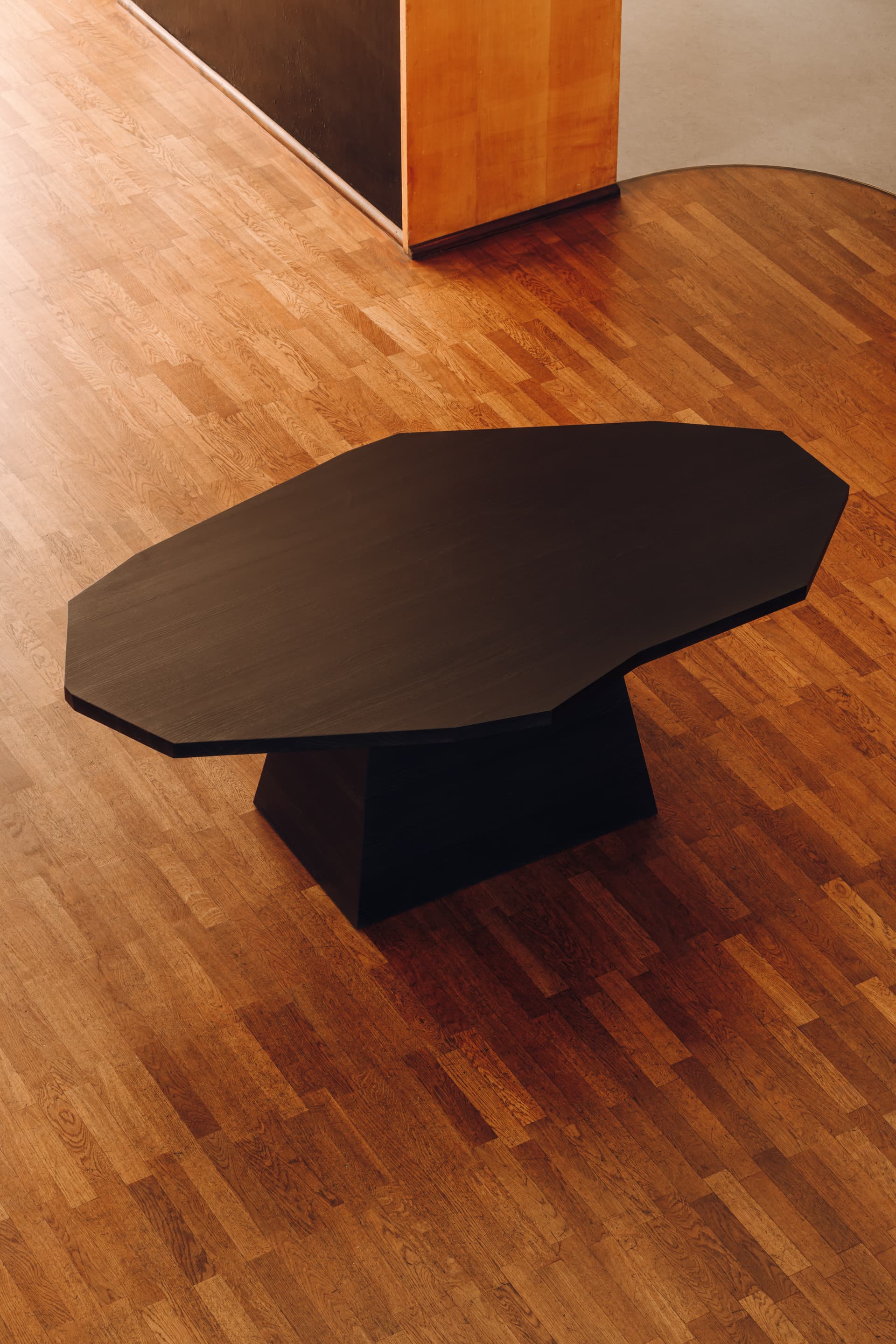 Stół dębowy czarny 180x100 cm Object110, NG Design - 62081