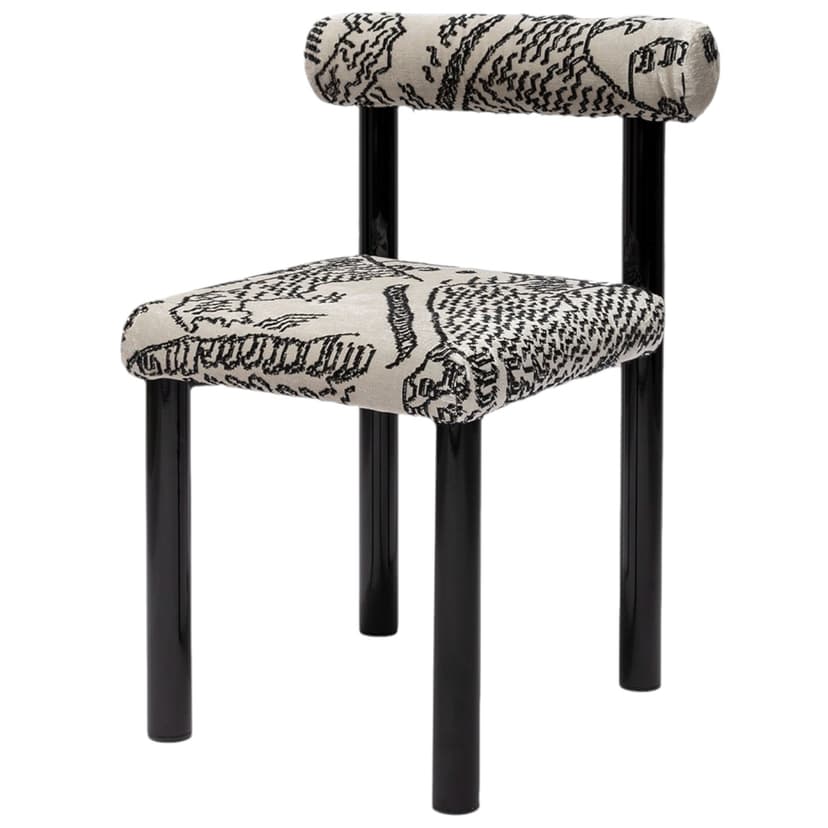 Krzesło tapicerowane tkanina Dedar Object080 NG Design